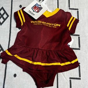 Washington Football Team Baby Cheerleader Outfit